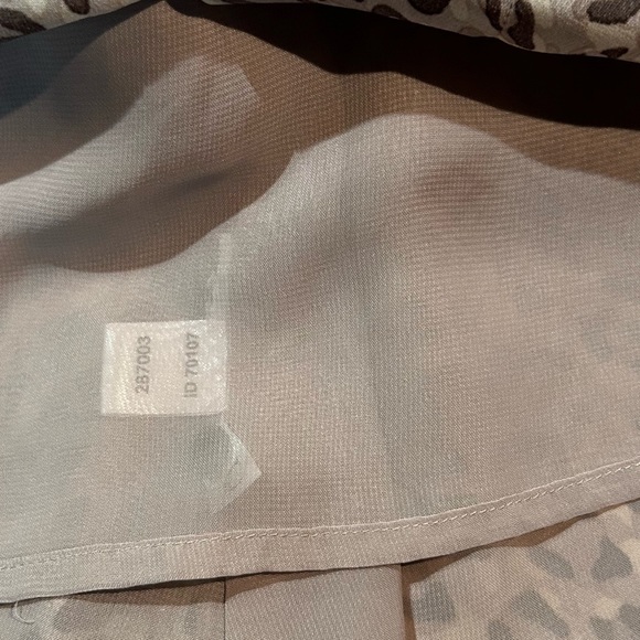 Loft Cheetah Print Dress (missing tie belt) Size 12 - Picture 6 of 16